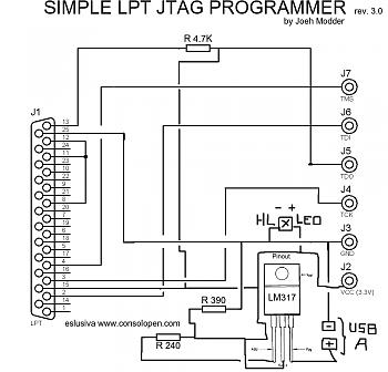 Simple LPT Jtag Programmer - Programmatore per RGH-schema.jpg